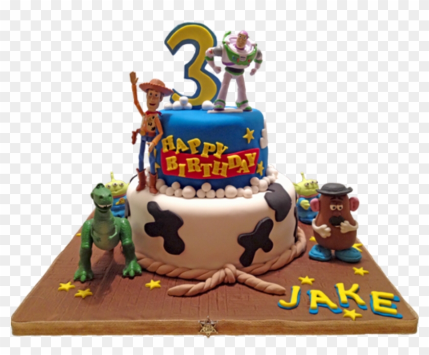 Com Is The World's Largest Cake Community For Cake - Toy Story Characters Cake Clipart #320307