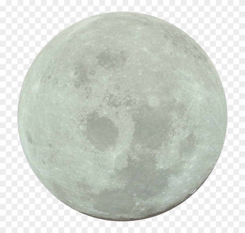 Full Moon Png - Full Moon With Transparent Background Clipart #320498