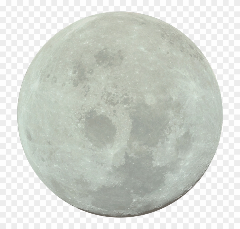 Full Moon Png - Full Moon With Transparent Background Clipart