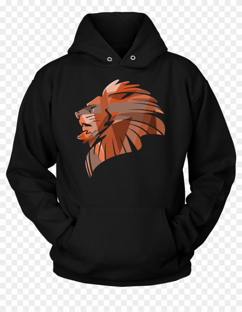 Lion's Pride Lion Head Animal Graphic Hoodie - Shirt Clipart
