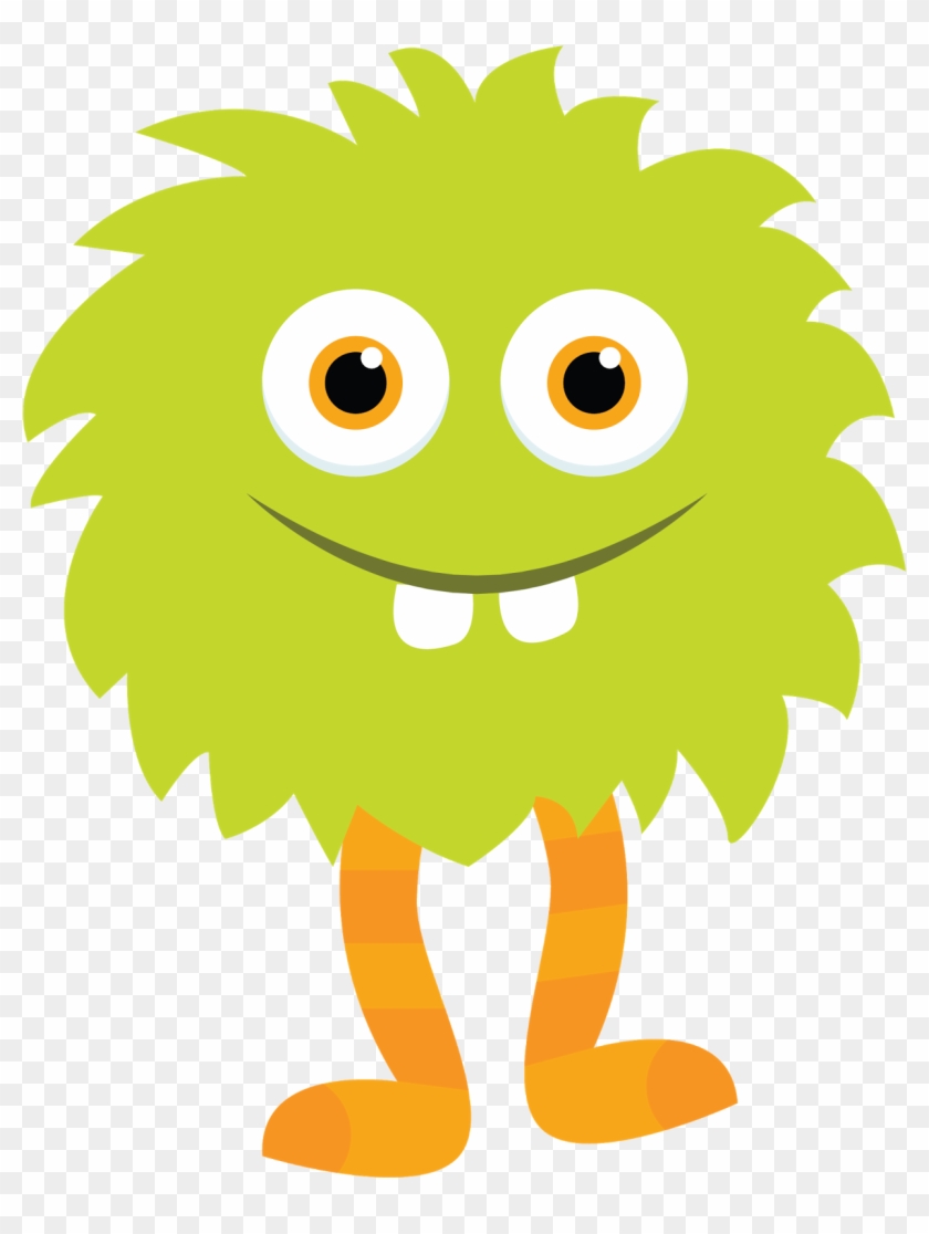 Cookie Monster Clipart Small - Kid Monster Clipart - Png Download