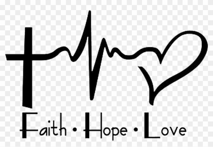 Collection Of Free Svg Love Hope Download - Foi Amour Espérance Clipart #320802