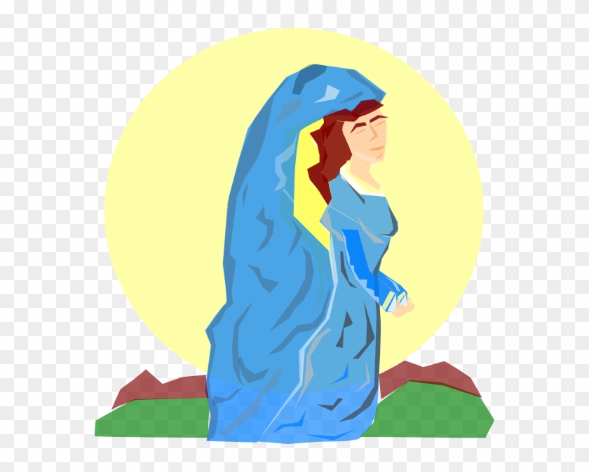 Mary The Mother Of God Svg Clip Arts 570 X 594 Px - Png Download #320804