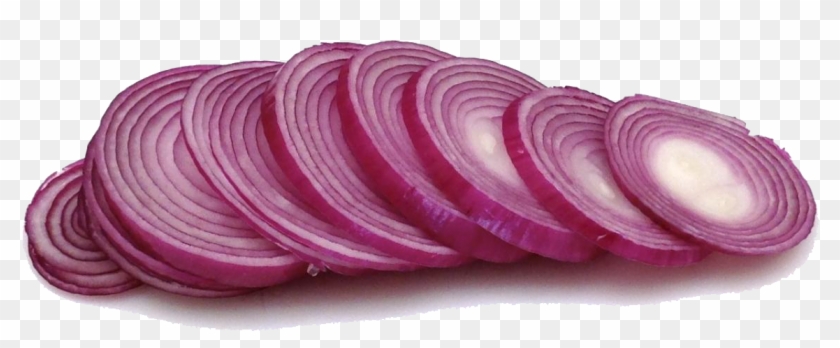 Sliced Onion Png Download Image - Red Onion Slices Png Clipart #320871
