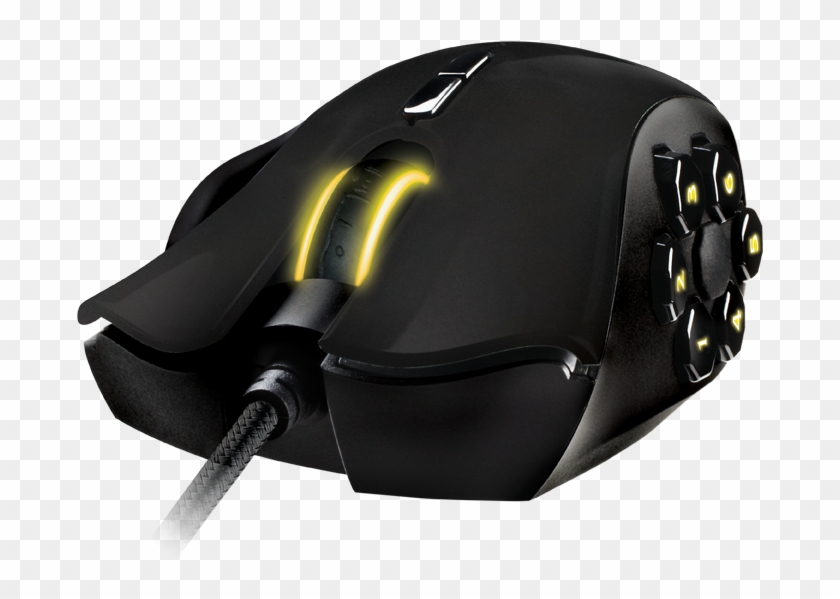Best Gaming Mouse - Razer Naga Hex Red Clipart #320918
