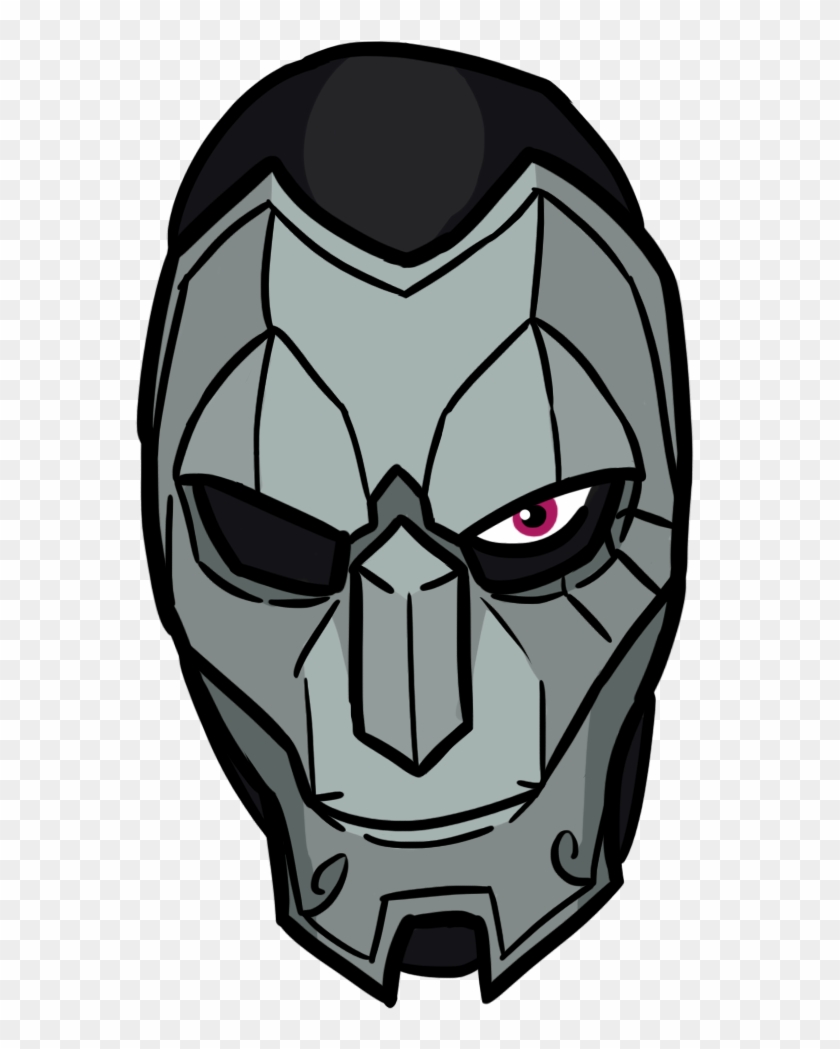 Jhin From League Of Legends - Jhin Mask Gif Transparent Clipart #320967