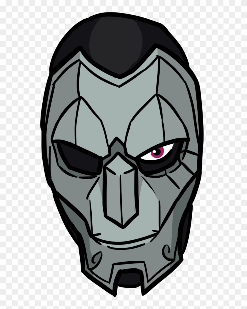 Jhin From League Of Legends - Jhin Mask Gif Transparent Clipart