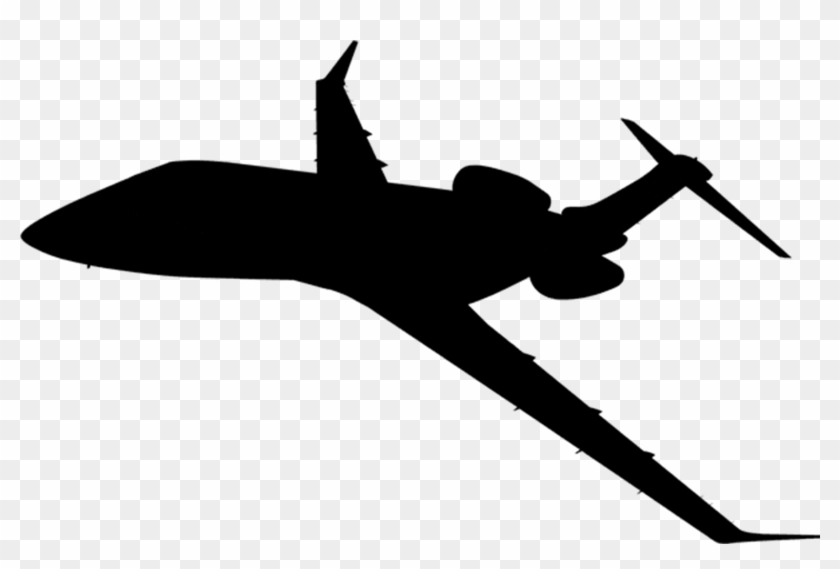 Jet Plane Silhouette Png - Plane Silhouette Png Clipart