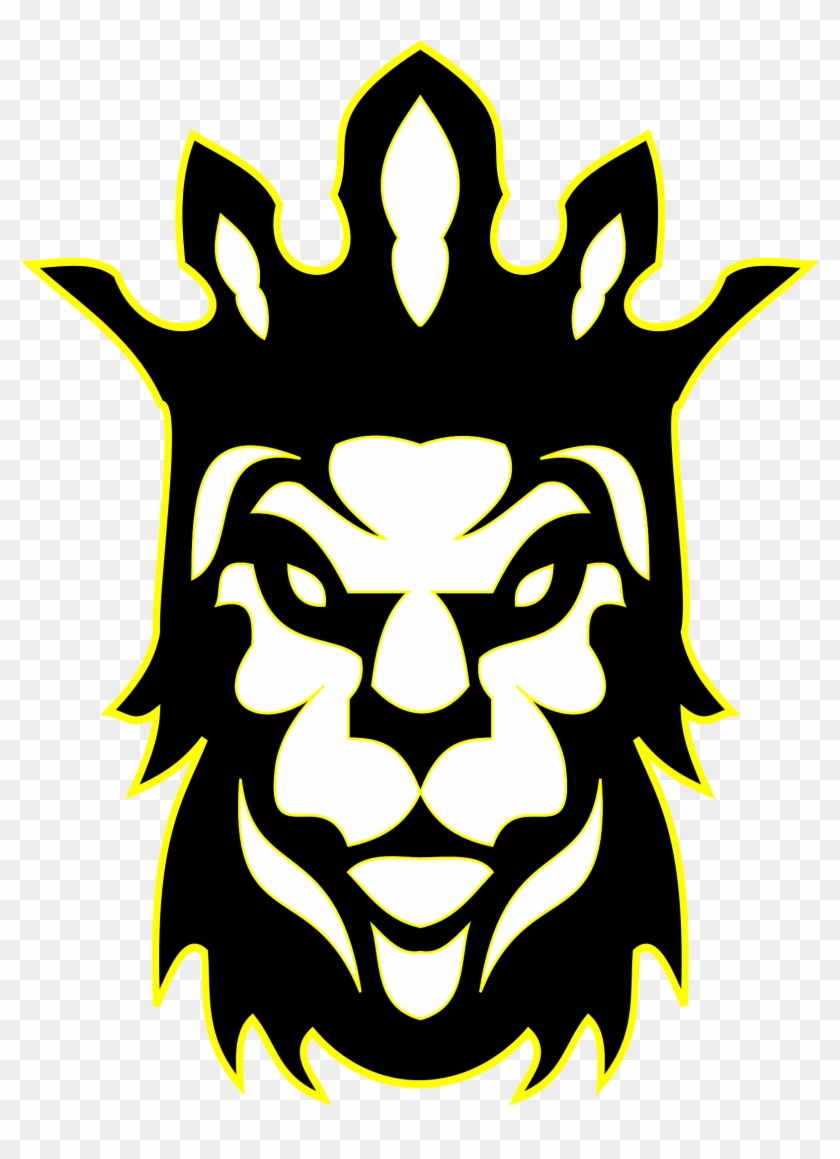 Lion Head With Crown Clipart - King Png Transparent Png #321242