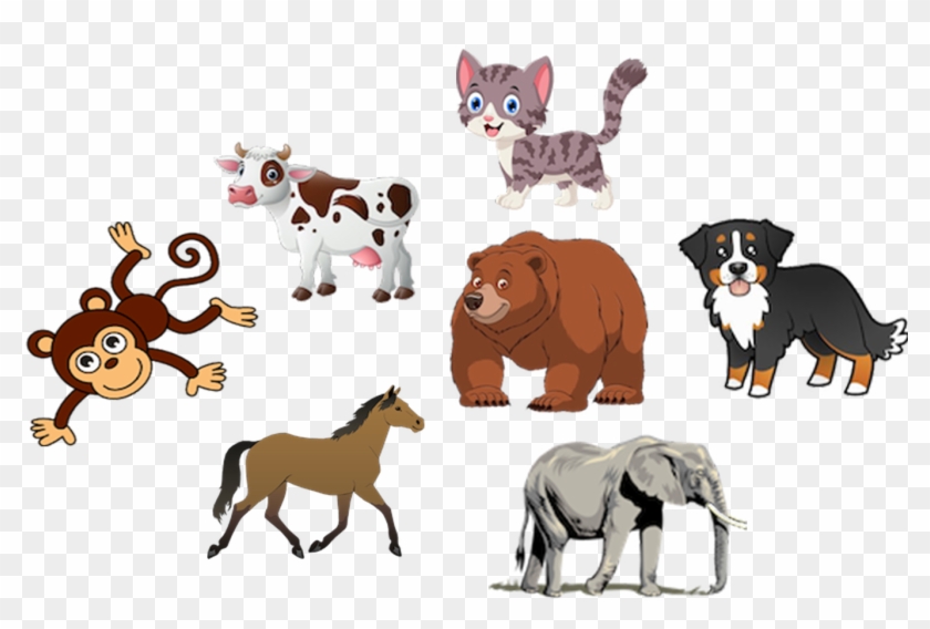 Animals - Cartoon Clipart