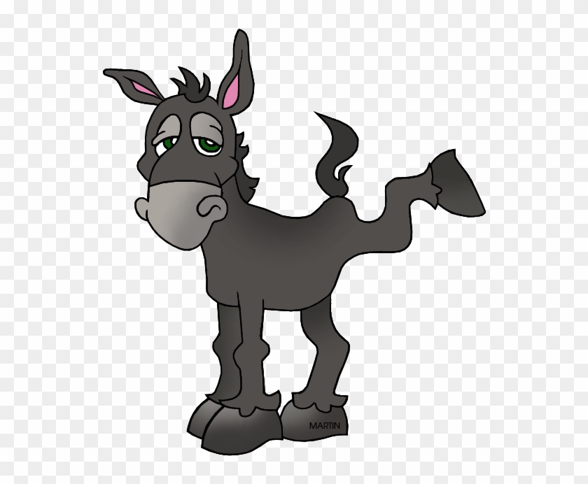 Animals Clip Art By Phillip Martin, Donkey Freeuse - Donkey Clip Art - Png Download #321951