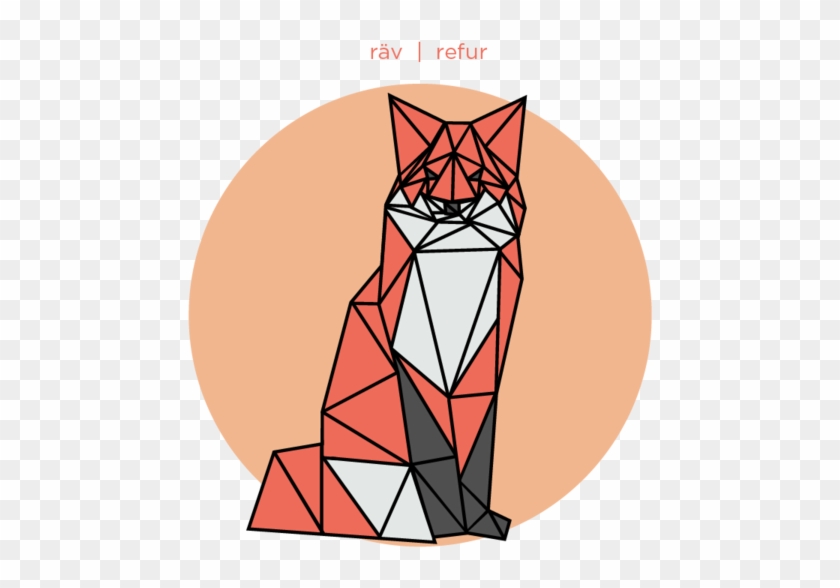 Geometric Animals Png - Animales Geometricos Png Clipart #322015