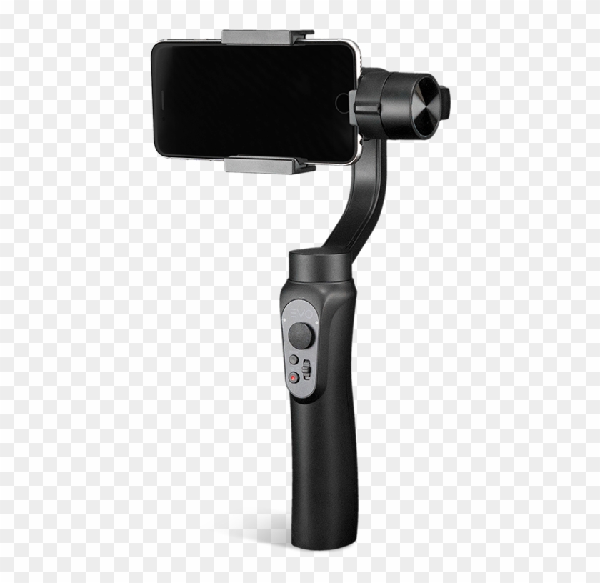 Smooth Q Jet Black , Png Download - Gimbal Iphone Tripod Clipart #322169