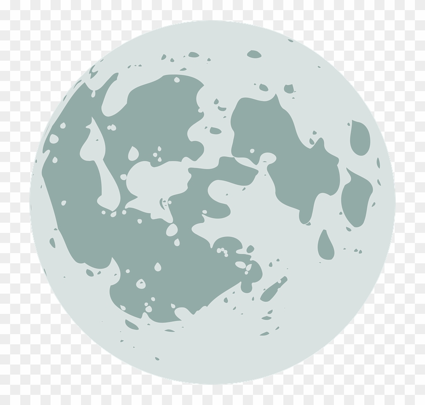 Medium Image - Moon Cartoon Transparent Clipart #322314