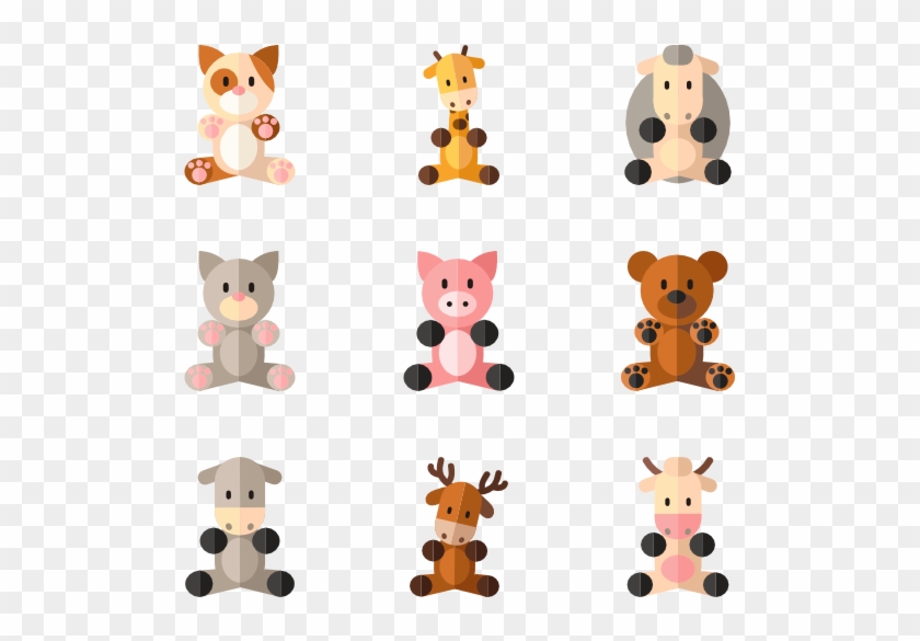 Cute Animals Png - Cute Animal Icon Png Clipart #322318