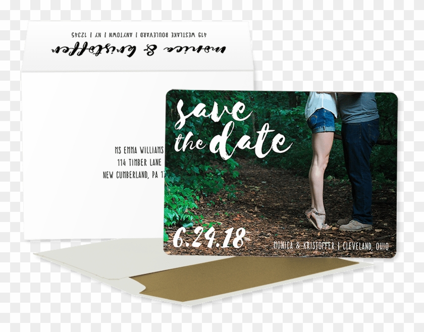 Should You Put A Picture On Your Save The Date In My - Book Cover Clipart