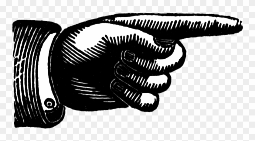 Fingers Clipart Point At You - Pointing Finger No Background - Png Download