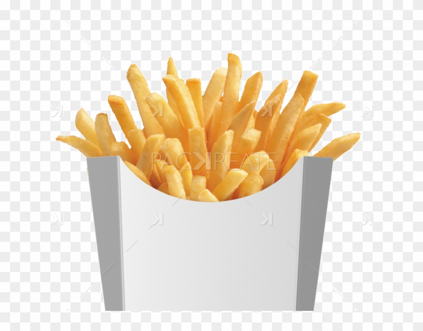 Medium French Fries Packaging Psd Mockup - Mcdonalds Printable Coupons 2012 Clipart
