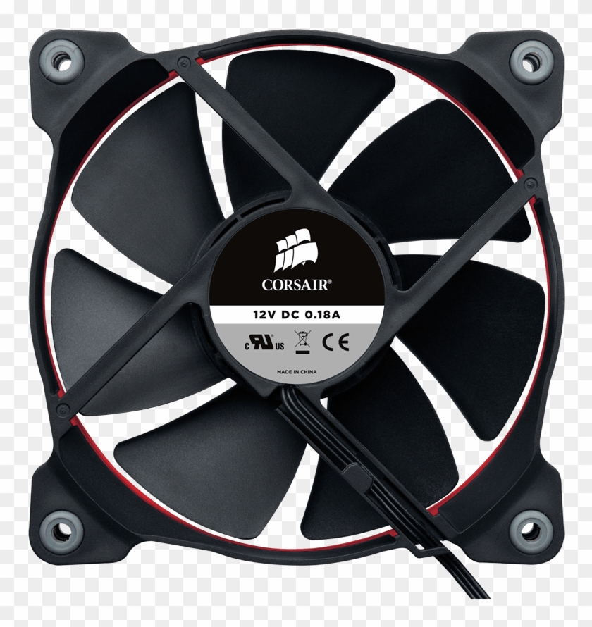 Cpu Fan Size, Ampere, Watt Measurement - Corsair Air Series Af120 Quiet Edition Clipart #322621