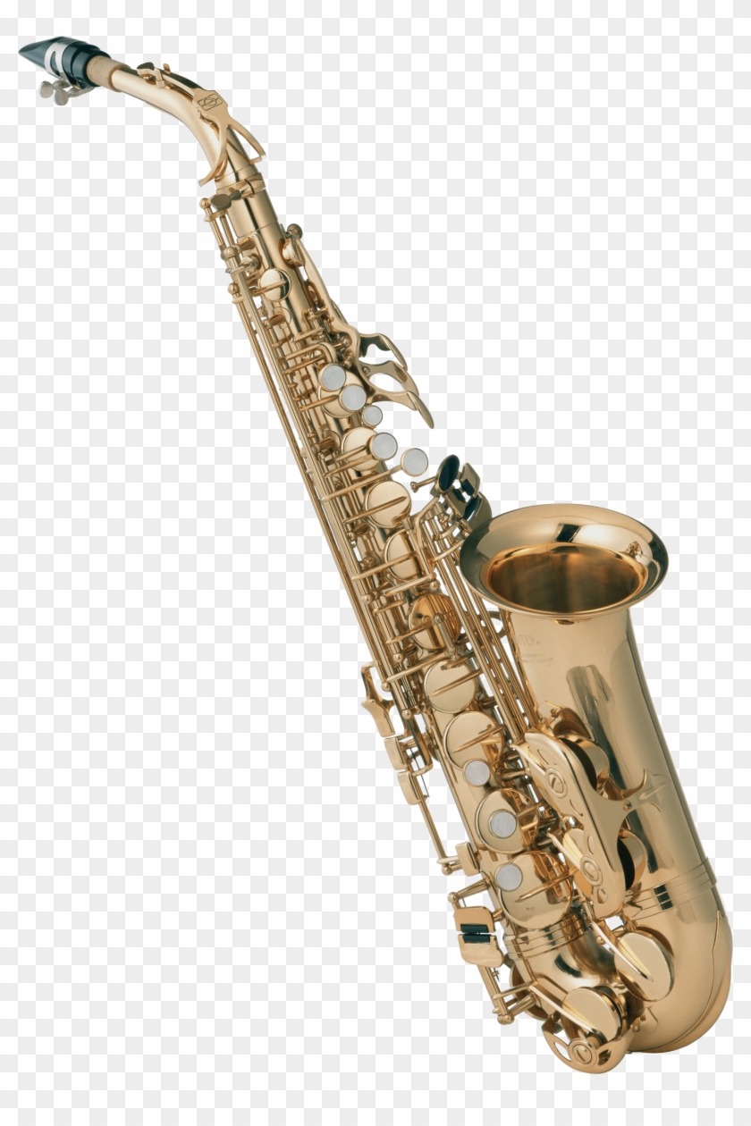 Download Saxophone Front Transparent Png - Saxophone Transparent Clipart