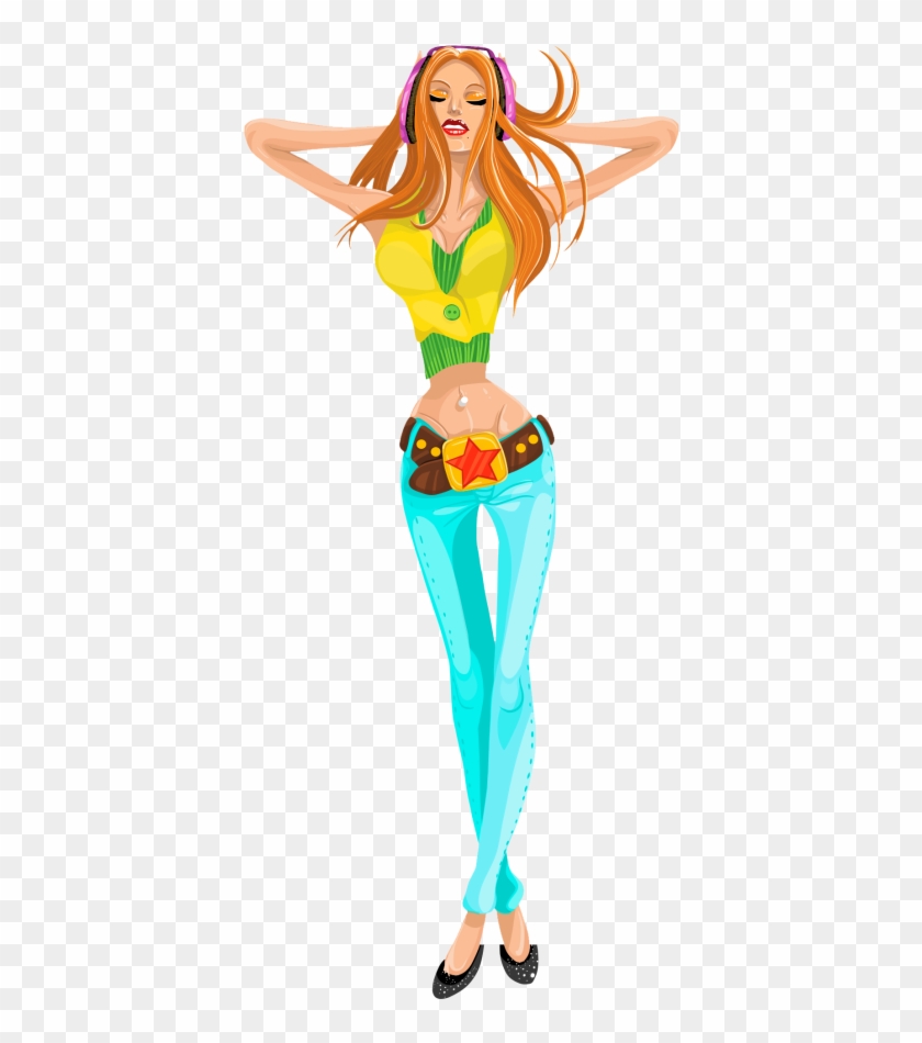 Download Sexy Girl Vector Png Transparent Image - Sexy Girl Vector Transparent Clipart