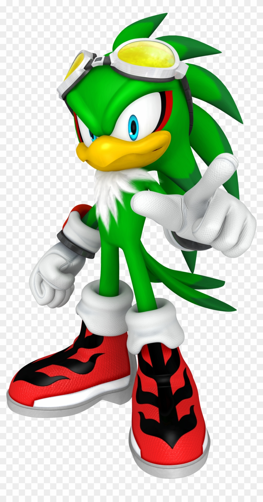Jet The Hawk To Antropomorficzny Orzeł Z Serii Sonic - Sonic The Hedgehog Jet Clipart #323270