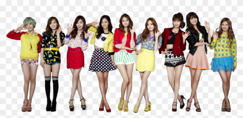 Fashion Transparent Background Png - Sunny Hyoyeon Jessica Yuri Tiffany Seohyun Sooyoung Clipart #323342