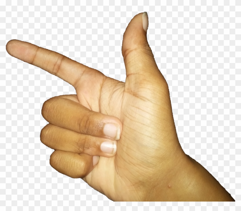 Clip Art Royalty Free Firearm The Thumb Fingers Transprent - Finger Gun Hand Transparent - Png Download