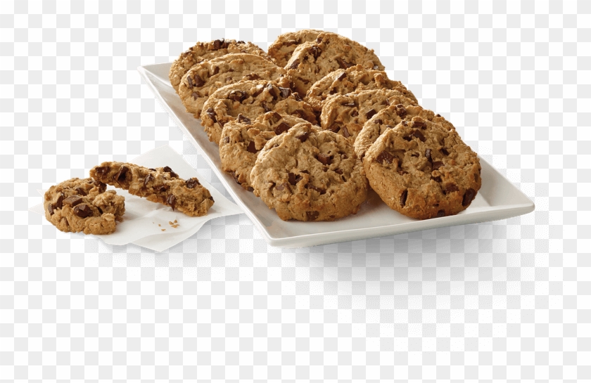 Graphic Library Library Chocolate Chunk Cookie Tray - Chick Fil A Cookie Tray Clipart #323722
