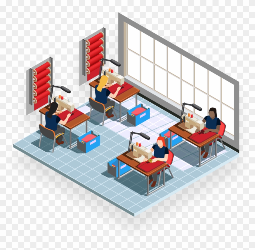 Infor Cloudsuite Software For Fashion Industry - Fashion Designer Office Plan Clipart #323775