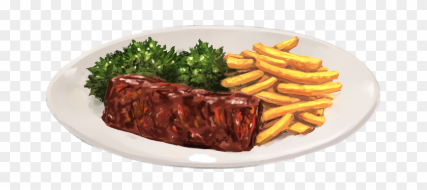 Steak And French Fries - French Fries Clipart #323776