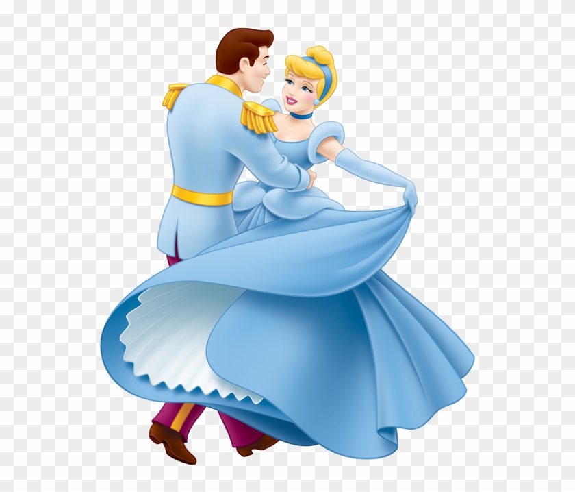 Cinderella Is Every Little Girls Favorite Princess - Disney Princess Cinderella And Prince Clipart #323821