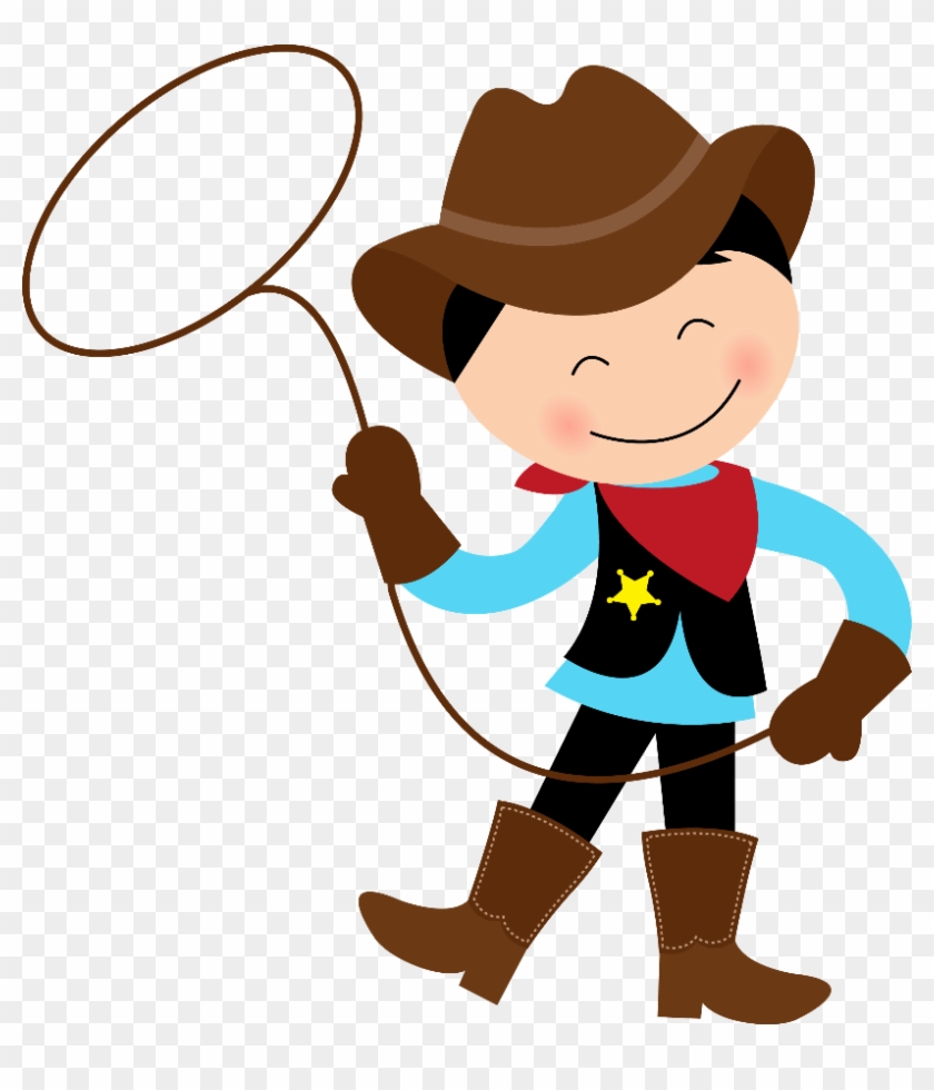Cowboy Png - Cowboy And Cowgirl Cartoon Clipart