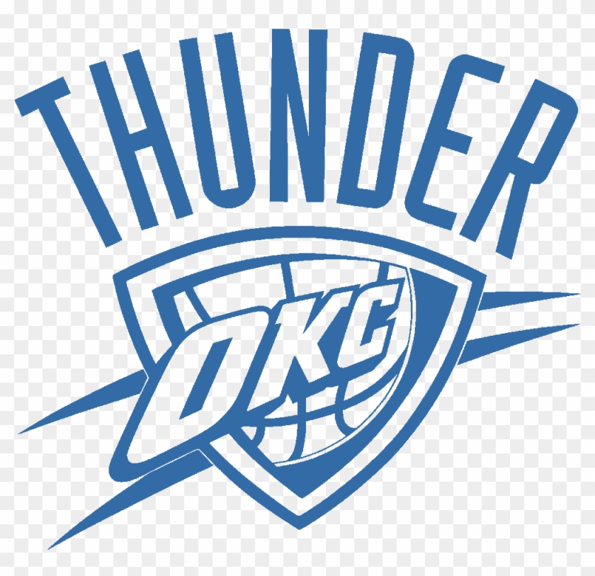 Oklahoma City Thunder Decal Clipart