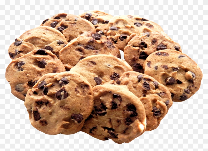 Download Chocolate Cookie Png Transparent Image - Chocolate Chip Cookie Clipart #323997