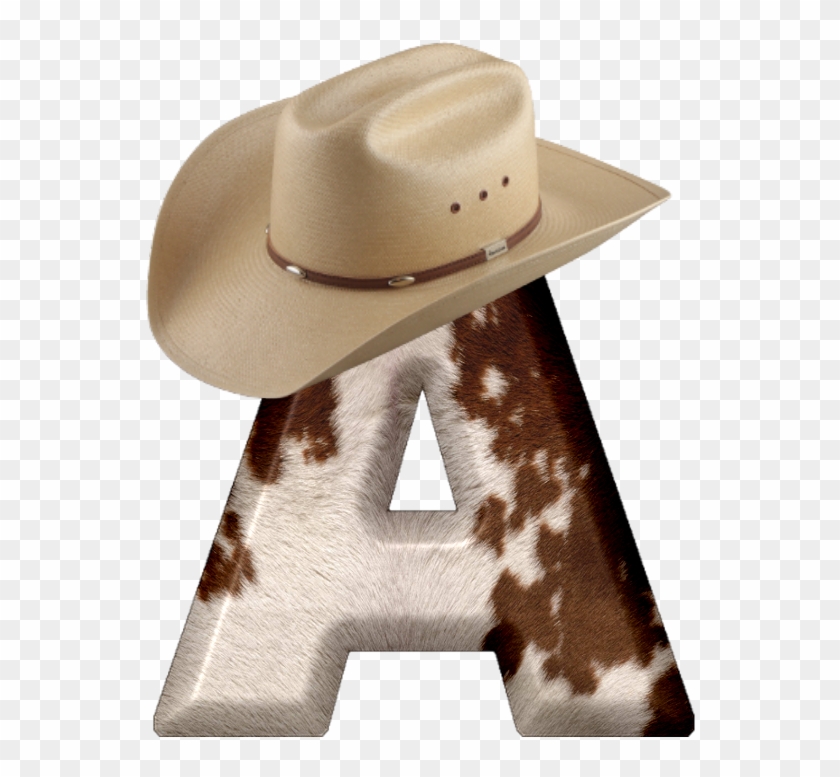 Alfabeto Decorativo Cowboy Png Clipart