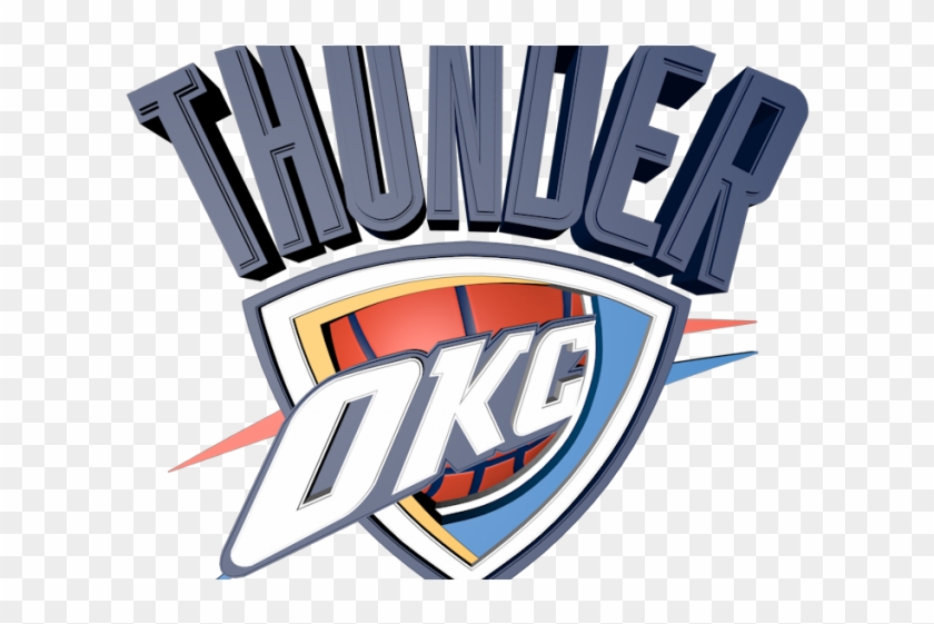 Oklahoma City Thunder Png Transparent Images - Okc Thunder Logo Clipart #324101