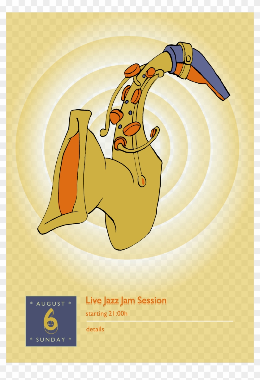 This Free Icons Png Design Of Jazz Saxophone Clipart