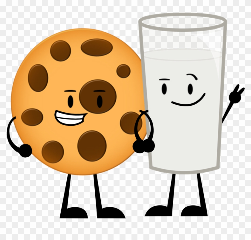 Cookie And Milk - Milk And Cookies Clipart - Png Download
