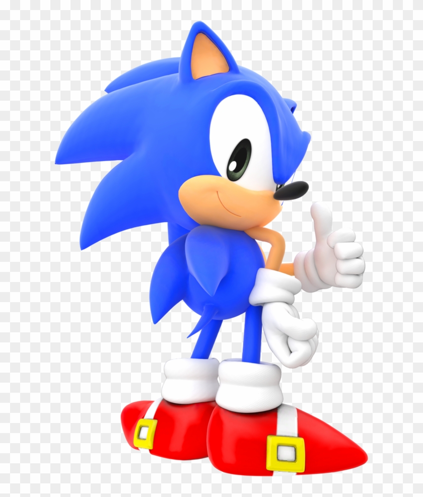 Classic Sonic The Hedgehog Png - Classic Sonic Poses Clipart
