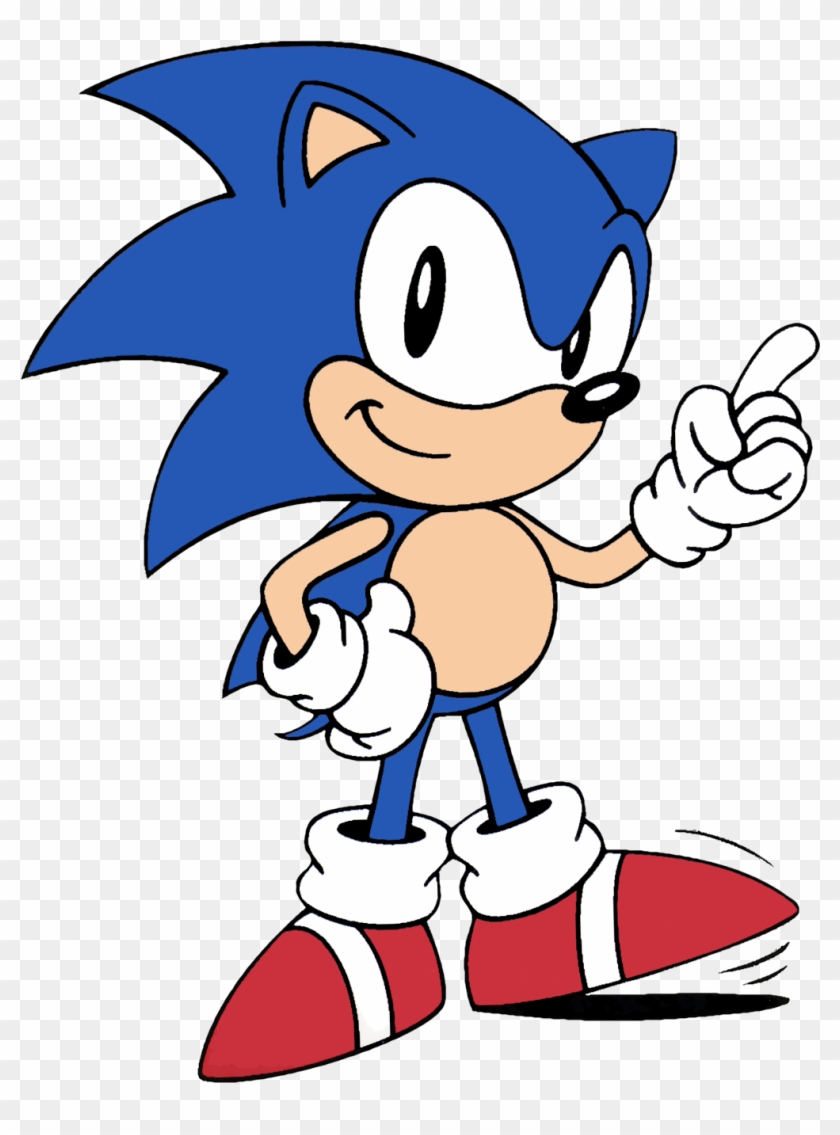 What's With All The Sonic Hate - Sonic The Hedgehog 90s Clipart