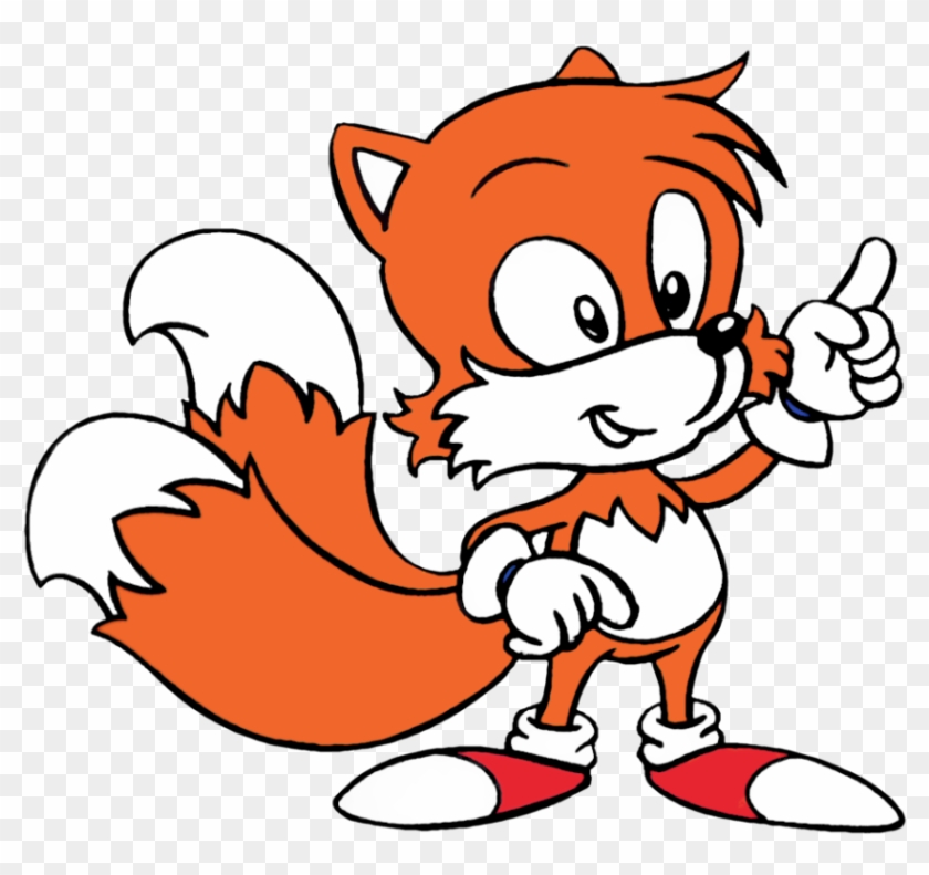Adventures Of Sonic The Hedgehog - Sonic The Hedgehog Satam Tails Clipart