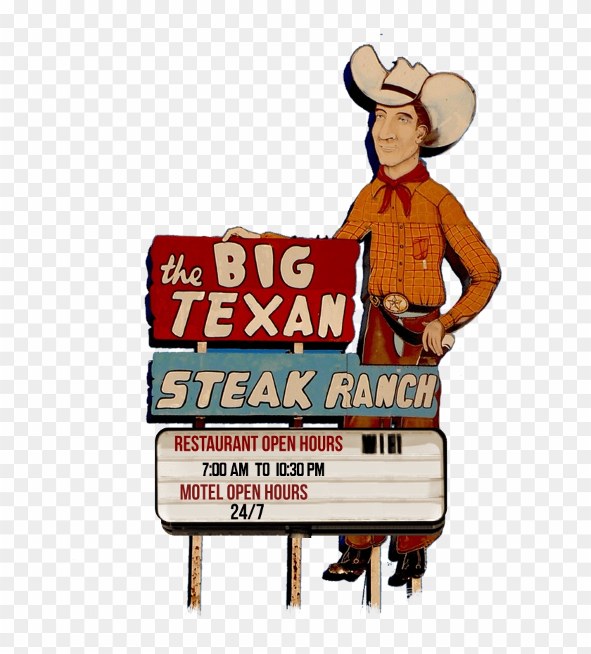 Header-cowboy - The Big Texan Steak Ranch Clipart