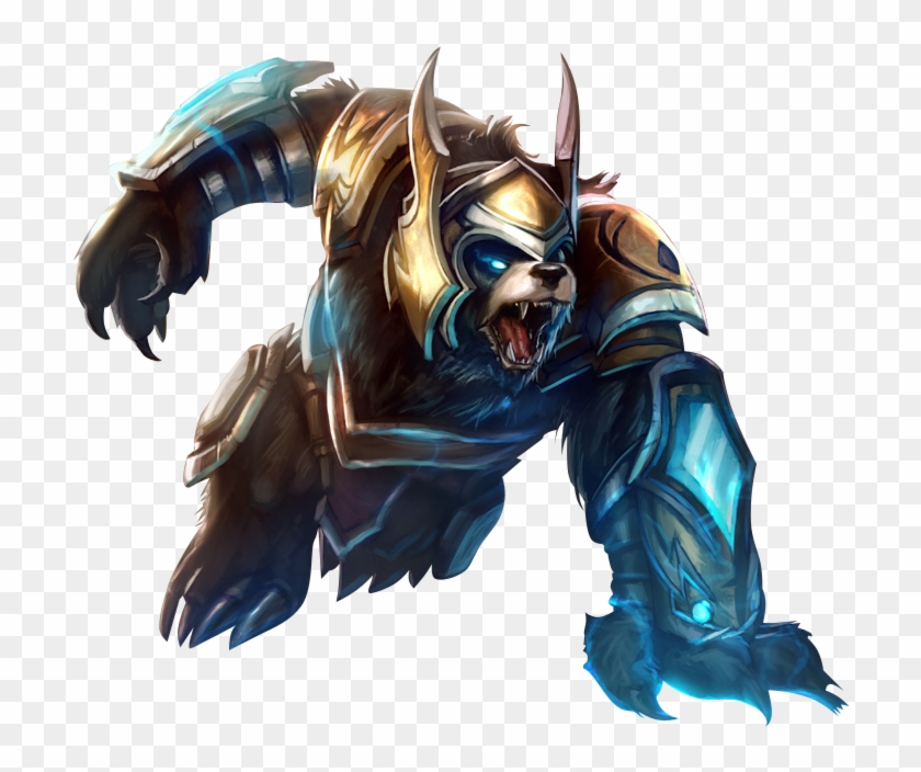 Thunder Lord Volibear Skin - League Of Legends Volibear Png Clipart #324594