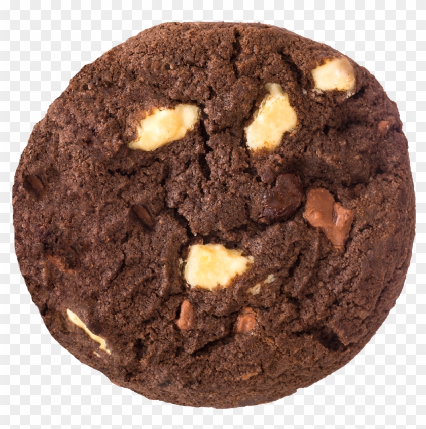 Triple Chocolate Chunk - Transparent Background Cookie Png Clipart