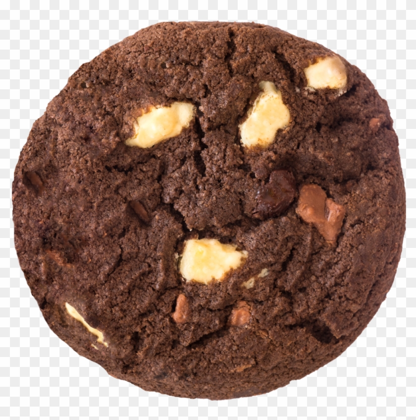 Triple Chocolate Chunk - Transparent Background Cookie Png Clipart #324597