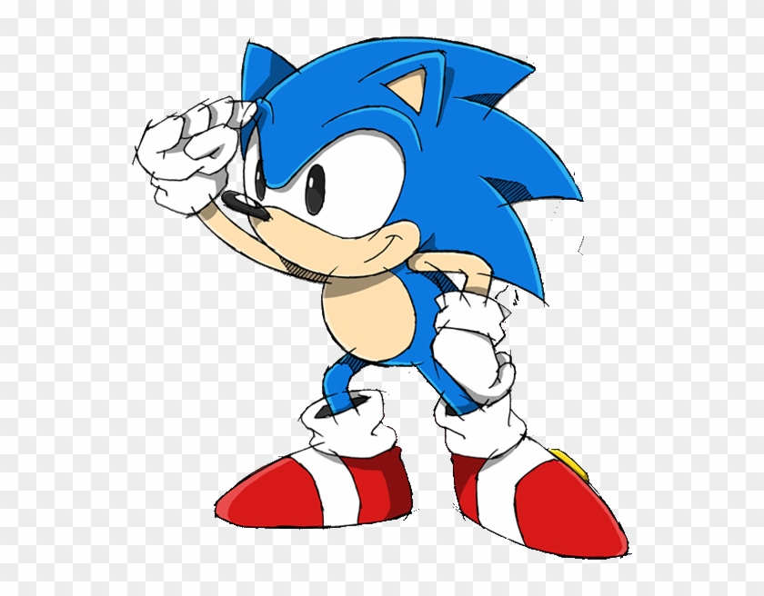Sonic The Hedgehog Clipart Classic Sonic - Yuji Uekawa Sonic Art - Png Download