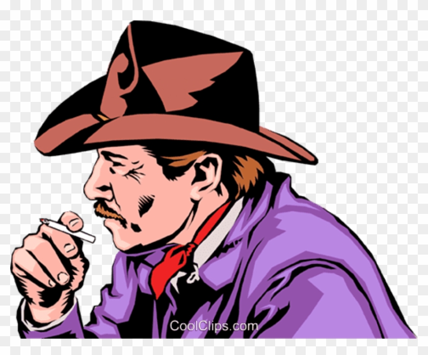 Free Png Download Smoking Cowboy Png Images Background - Cowboy Smoking Cartoon Clipart