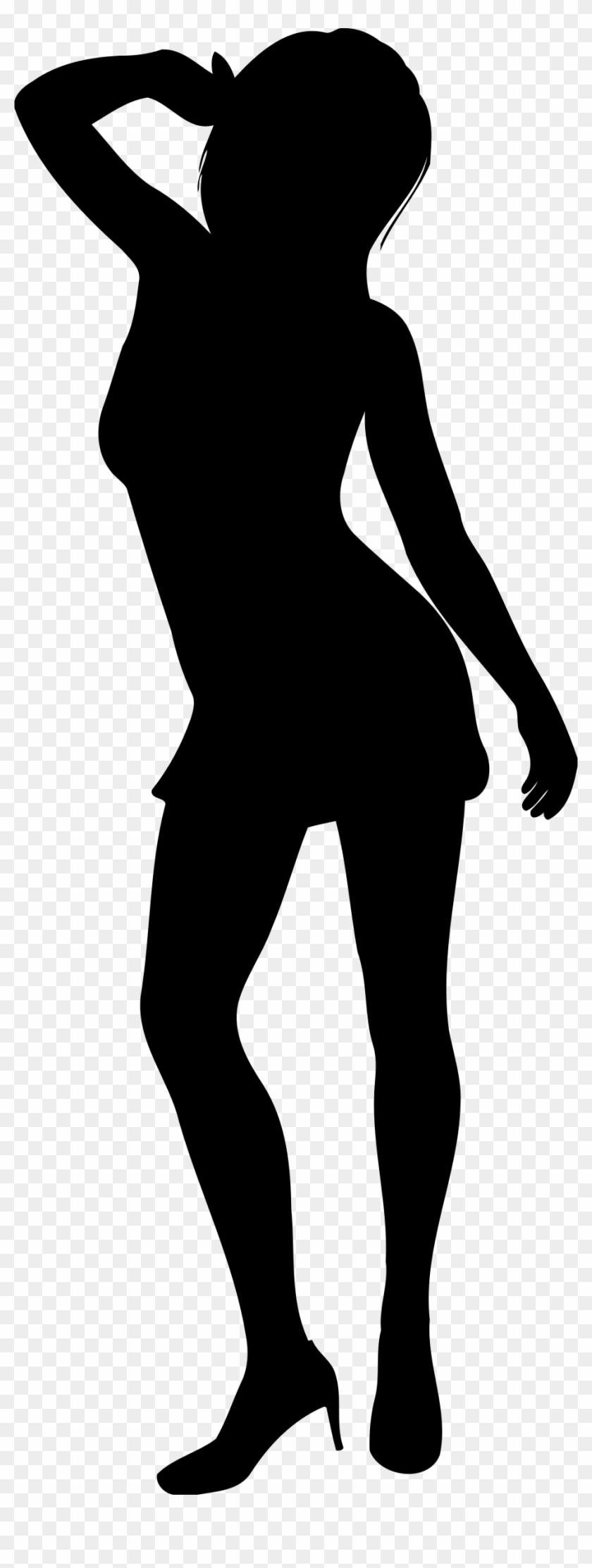 Woman Big Image Png - Model Posture Art Clip Transparent Png #324894