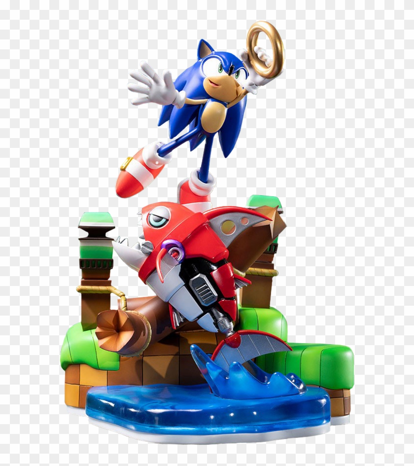 Sonic The Hedgehog - Sonic Vs Chopper Clipart #325044